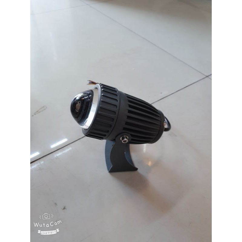 Đèn led rọi cột ngoài trời chống nước 10w sáng vàng, đổi màu