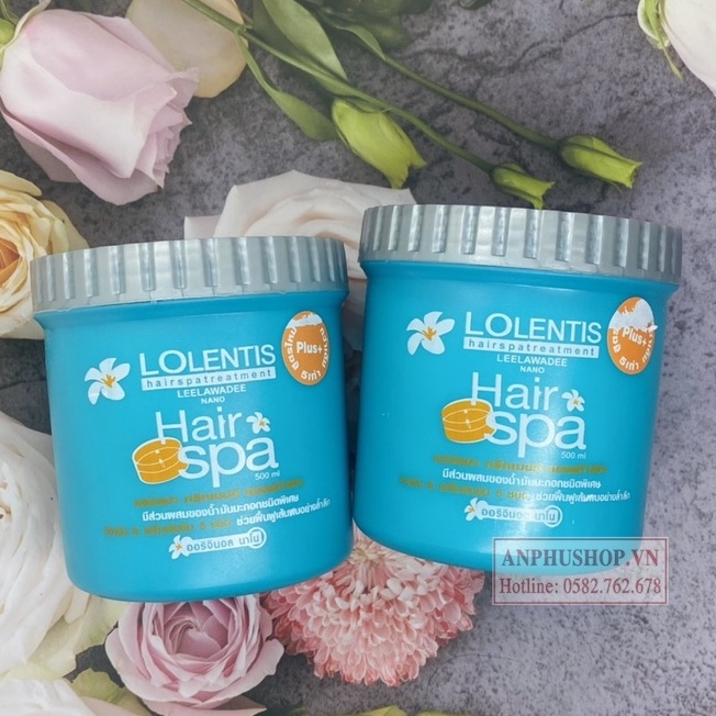 Ủ tóc mềm mượt Lolentis Hair SPA 500ml Thái Lan ( Hàng chính hãng)