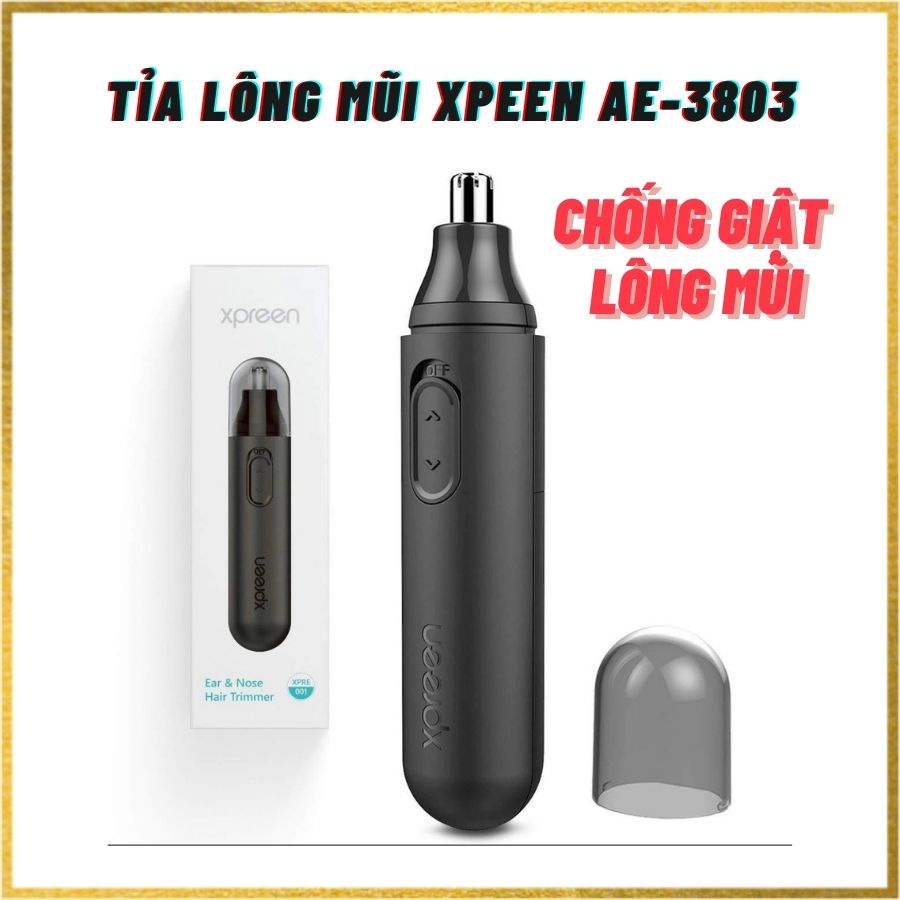 Combo máy cạo râu FLYCO FS 318 và Máy tỉa lông mũi thông minh Xpreen AE3803