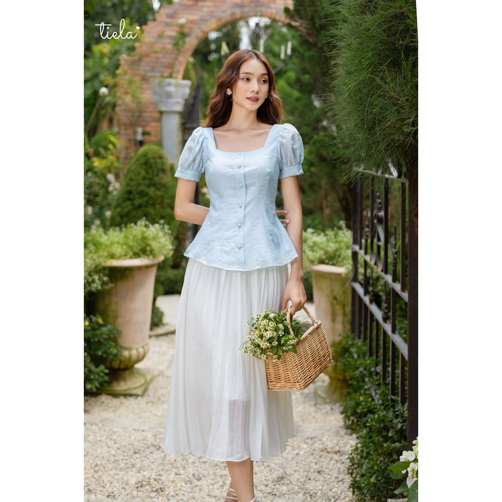 TIELA Aó kiểu tay phồng-Minzy Top