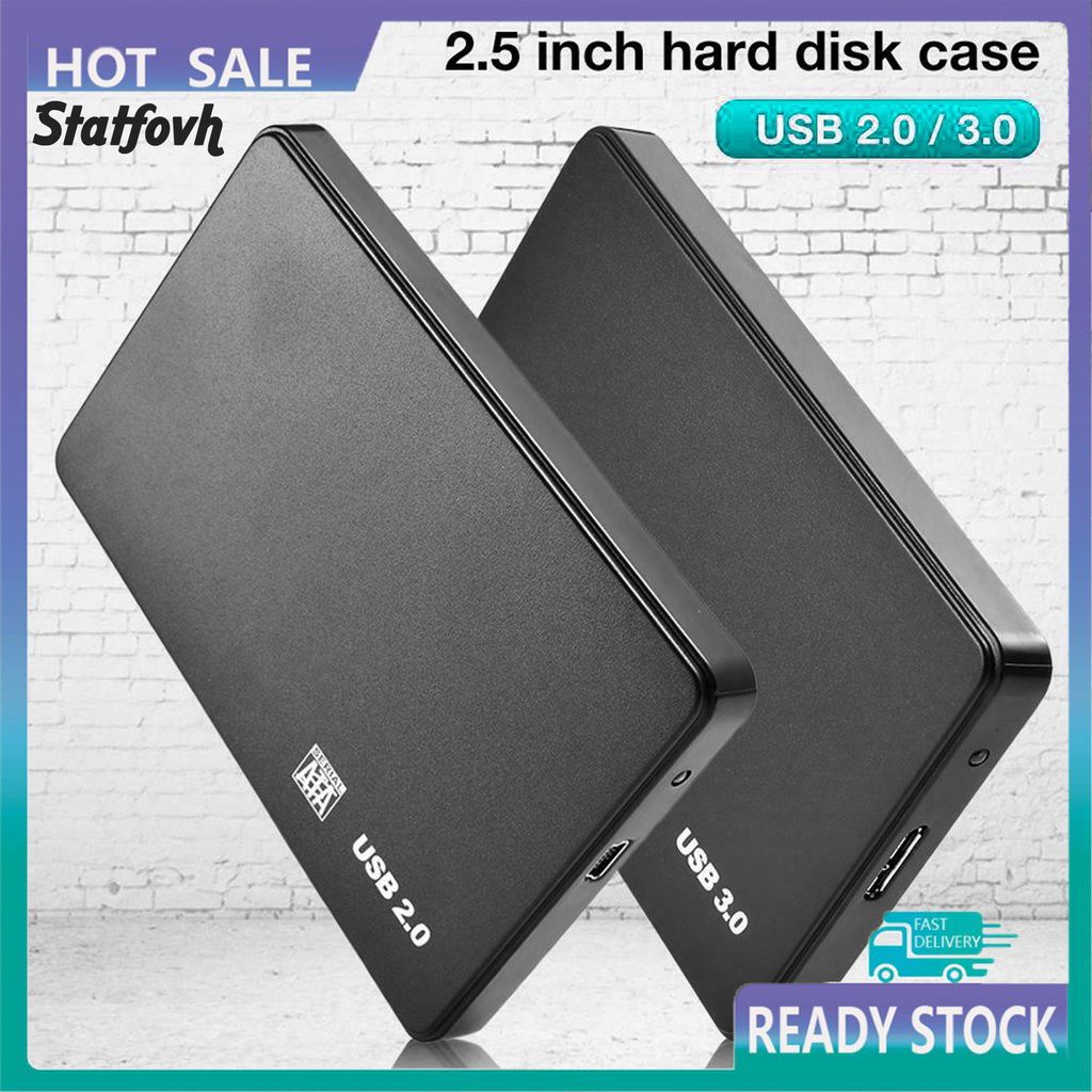 Khay Đựng Ổ Cứng Ngoài 2.5inch Usb3.0 / 2.0 Sata Hdd Ssd Cho Laptop | BigBuy360 - bigbuy360.vn