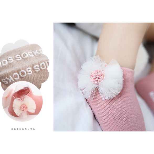 [ LAST SALE ] Combo 3 Đôi Tất Kids Socks Đáng Yêu Cho Bé