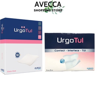 Băng Gạc Urgotul Hỗ Trợ Làm Lành Vết Bỏng 5cm × 5cm ;10cm x 10cm ( Hộp 10 Gói )