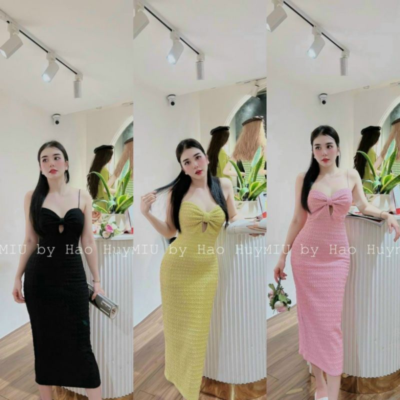 Đầm Thun 2 Dây Dáng Suông ,Váy Maxi Nữ Ôm Body Dáng Dài Nhấn Cúp Ko Đệm Ngực Thun Xốp Co Dãn Form 40-52kg