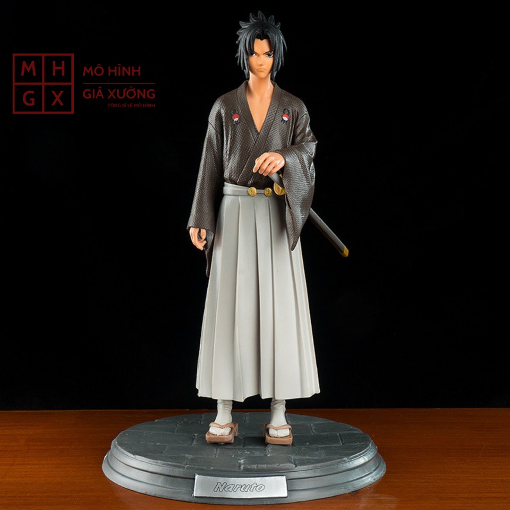 Mô hình Naruto và Sasuke mặc kimono siêu to  cao 31cm tỷ lệ 1/6 hàng cao cấp  figure mô hình naruto mô hình giá xưởng