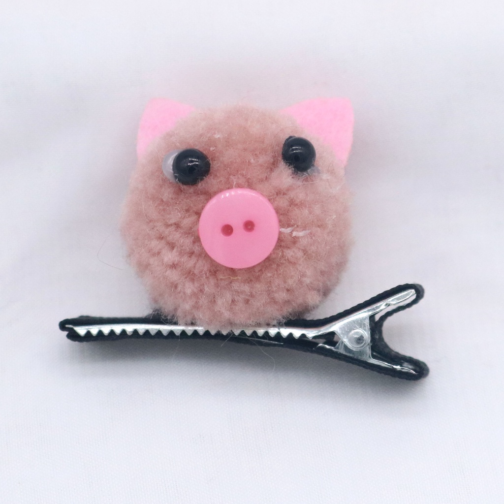 Kẹp Tóc Thỏ Bông Nhiều Màu Dễ Thương Cho Bé Gái