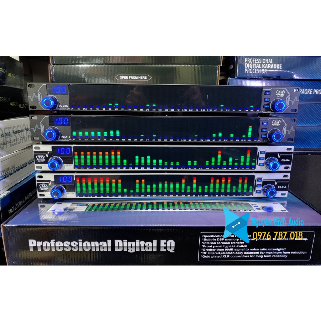 Lọc xì số TDacoutic EQ 31A hàng mới nguyên hộp