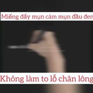 Mặt nạ đẩy mụn đầu đen