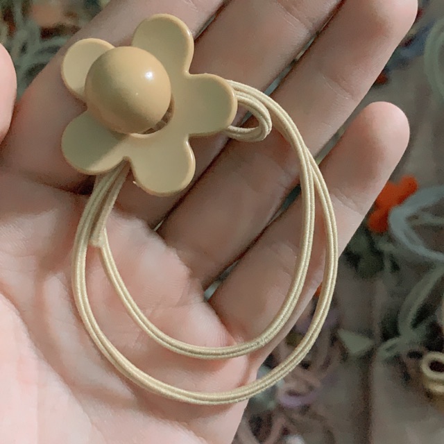 [Hàng sẵn] Thun cột tóc hoa