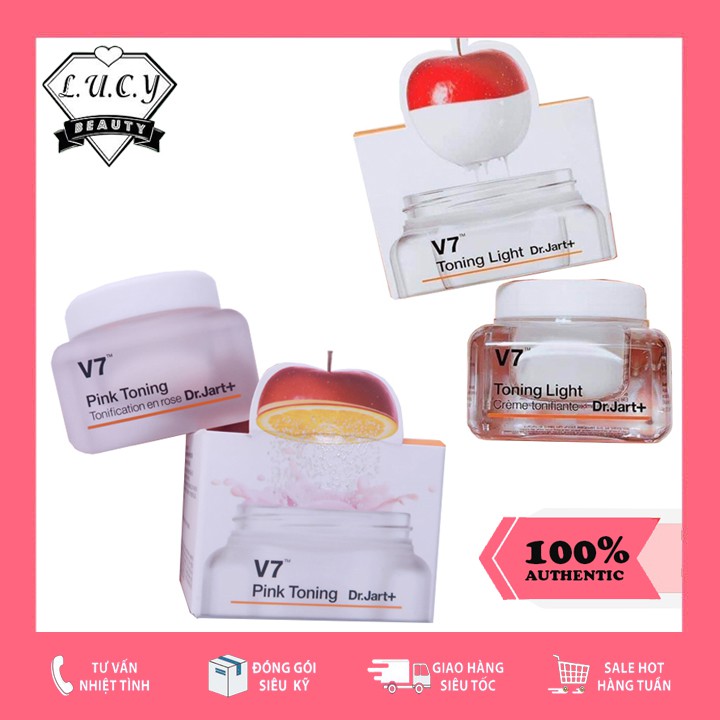 Hàng Hàn- Dr.Jart+ Kem Dưỡng Trắng Da V7 Mini