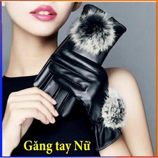 Găng tay nữ da cừu thật 100% Capacci