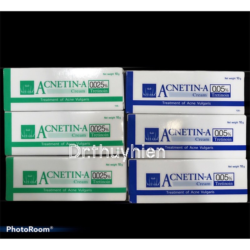 kem chấm mụn 10g. Acnetin A Tretinoin.