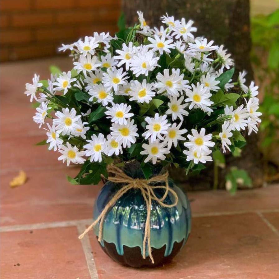 Bình hoa gốm sứ trang trí nhỏ đẹp - Lọ cắm hoa decor chụp ảnh - Bát Tràng