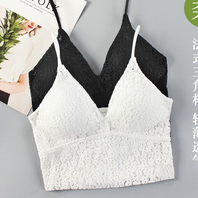 ÁO BRA REN HOA DÂY MẢNH SEXY MÃ 990