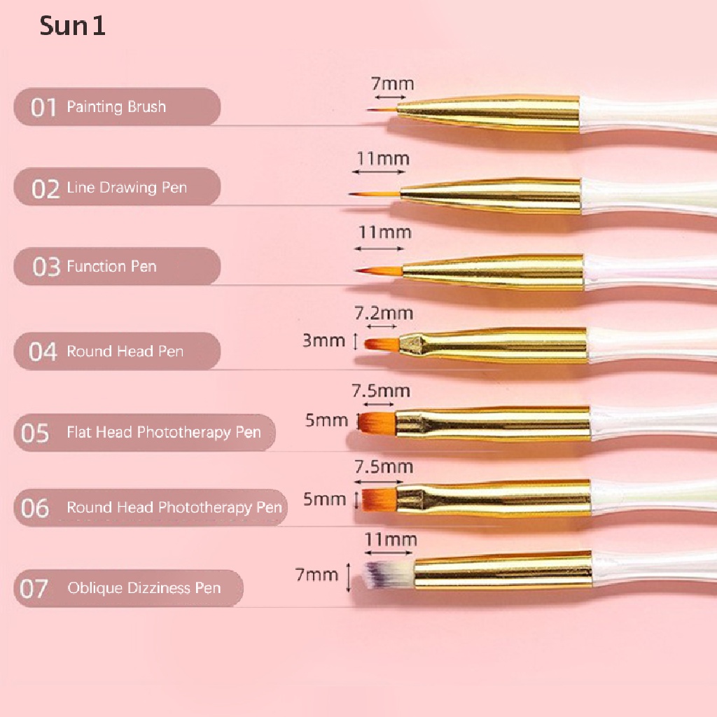 1 Cây Bút Vẽ Trang Trí Móng Tay 3D Tiện Dụng