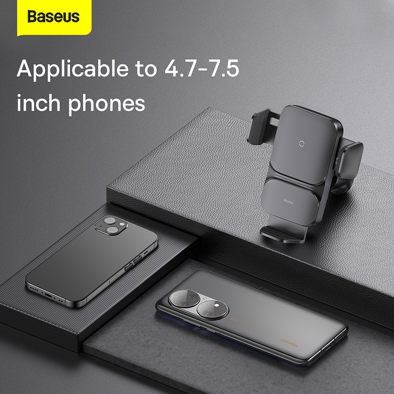 Sạc không dây Baseus Wisdom Auto Alignment Car Mount Wireless Charger