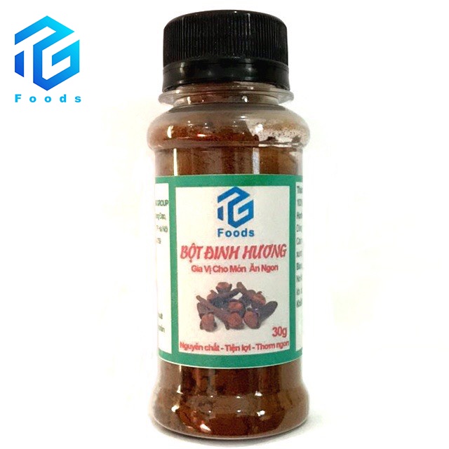 Bột Đinh Hương chai 30g TG FOODS Gia Vị Thơm Ngon