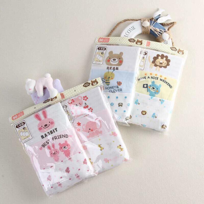 Set 3 áo ba lỗ bé trai