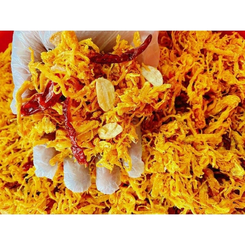 Khô Gà Bơ Tỏi loại 1 - lon pet 300gr