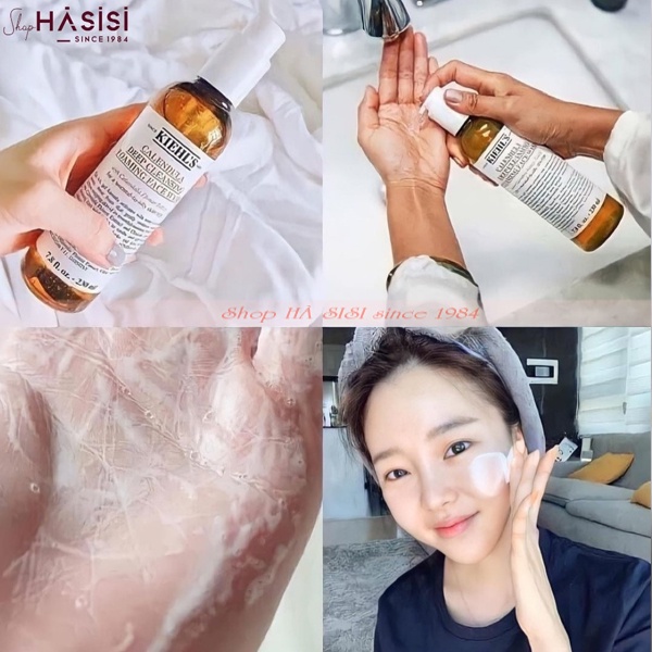 Sữa Rửa Mặt Hoa Cúc KIEHL’S CALENDULA DEEP CLEANSING FOAMING FACE WASH 230ml