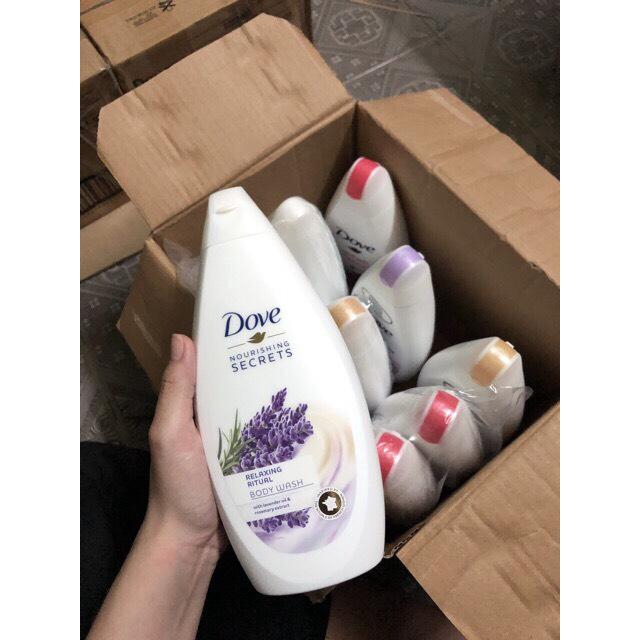 Combo 2 chai Sữa tắm DOVE nhập khẩu từ ĐỨC - 500ml/chai