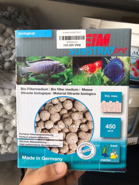 Vật liệu lọc eheim subtrat pro 1l