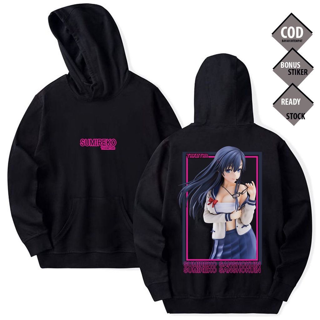 Áo khoác hoodie SUMIREKO SANSHOKUIN ORESUKI WAIFU AMANGA AMATSUYU KISARAGI YASUO HAZUKI SAKURA AMATSUU KARAGIU
