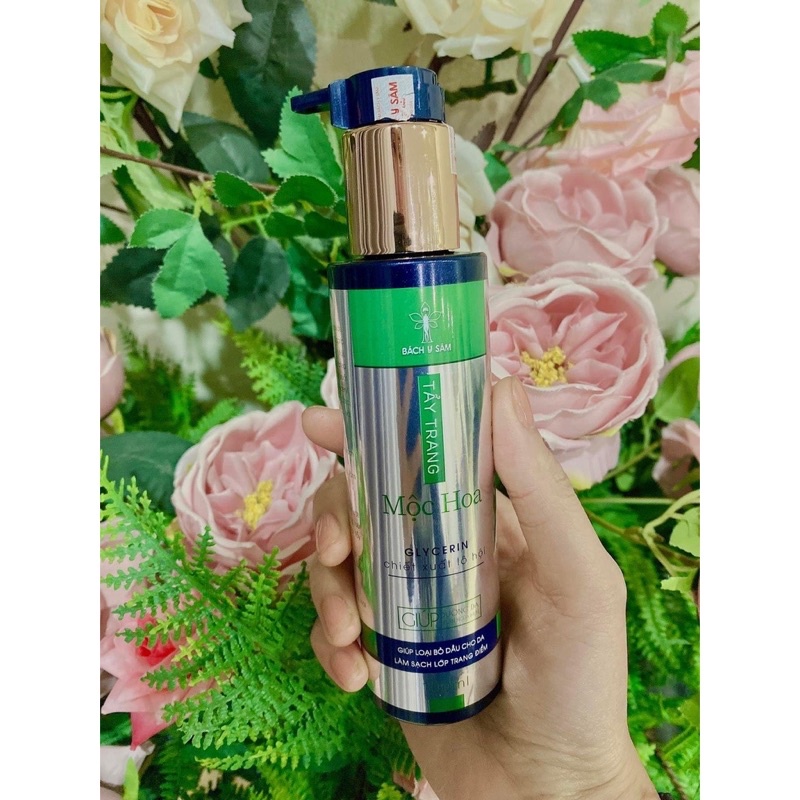 Nước Tẩy Trang Bách Y Sâm Mộc Hoa Glycerin Chiết Xuất Lô Hội 100ml