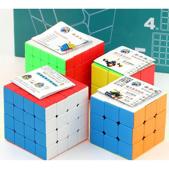 Combo Rubik 2x2 3x3 4x4 5x5 ShengShou Gem Gift Box