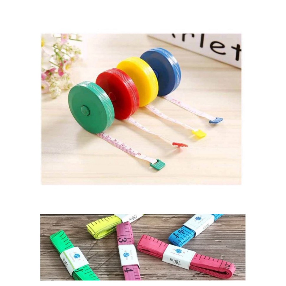 thước cuộn 150 cm, thước dây không đầu sắt