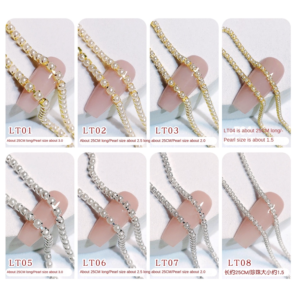 Dây XíCh ĐíNh Trang Trí MóNg Nghệ ThuậT