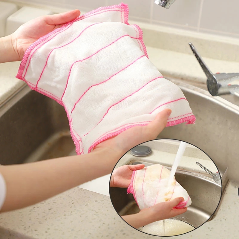 Khăn Lau Chén Dĩa Chống Dầu Mỡ Tiện Dụng