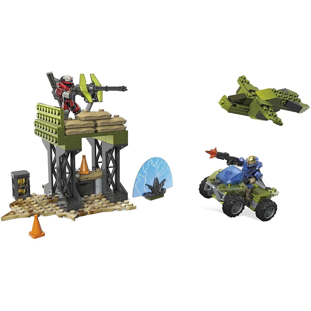 Mega Construx Halo Infinite Construction Set with Spartan Gungnir - Bộ xếp hình Mega Construx