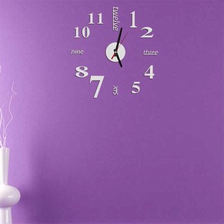 Đồng hồ dán tường  DIY cỡ lớn 100x100 cm