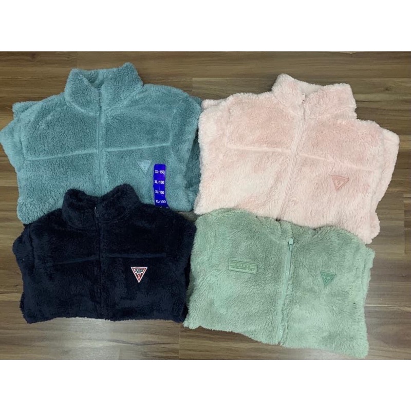 Áo khoác lông cừu xịn sò dành cho bé yêu - vnxk