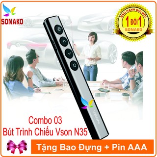 Bút Trình Chiếu Slide VSON N35, Bút trình chiếu slide, mua bút trình chiếu powerpoint, mua bút trình chiếu giá rẻ-Sonako