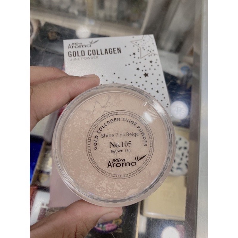 Phấn Phủ Bột Kiềm Dầu AROMA