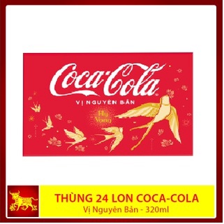 [Q.3] QUẬN 3 [HỎA TỐC] [RẺ NHẤT SHOPEE] COCACOLA TẾT COCA 320ML COCA VỊ NGUYÊN BẢN COCA XUÂN 2022 THÙNG 24 LON 320ML