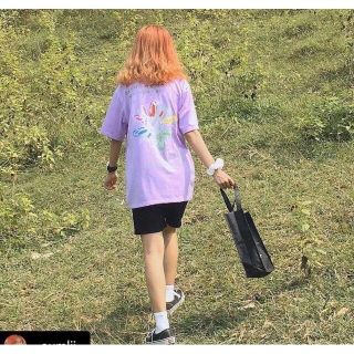 ÁO PHÔNG FLOWERS BLOOM MÀU TÍM UNISEX TEE PURPLE