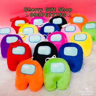 Móc Khóa Gấu Bông AMONG US Miniso Dễ Thương 9cm Ảnh Thật Shop Chụp