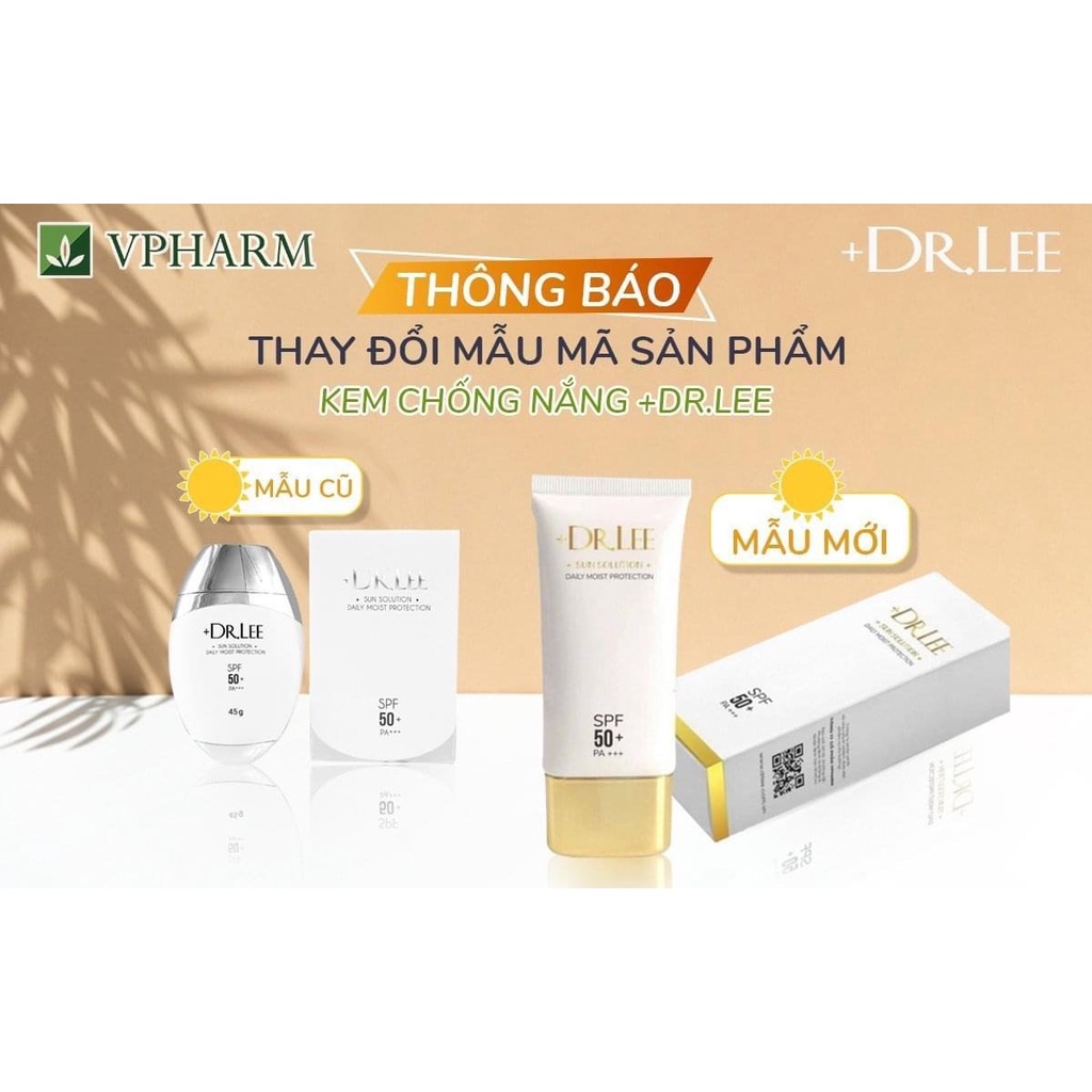 Kem chống nắng kiềm dầu +Dr.Lee SPF 50+ PA+++ - dùng cho cả da nhạy cảm