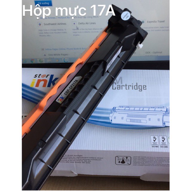 BDƯ ( CÓ CHÍP) Hộp mực 17A- dùng máy in Hp laserjet Pro M102a, M102w, M130a, M130fn, M130FW 52