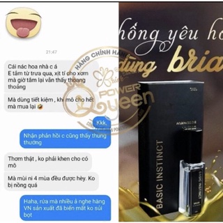 Nước hoa Basic phiên bản mới