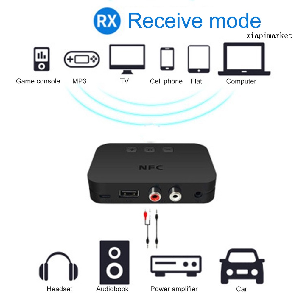 Thiết Bị Nhận Tín Hiệu Bluetooth Không Dây Mini Ổn Định Cho Loa