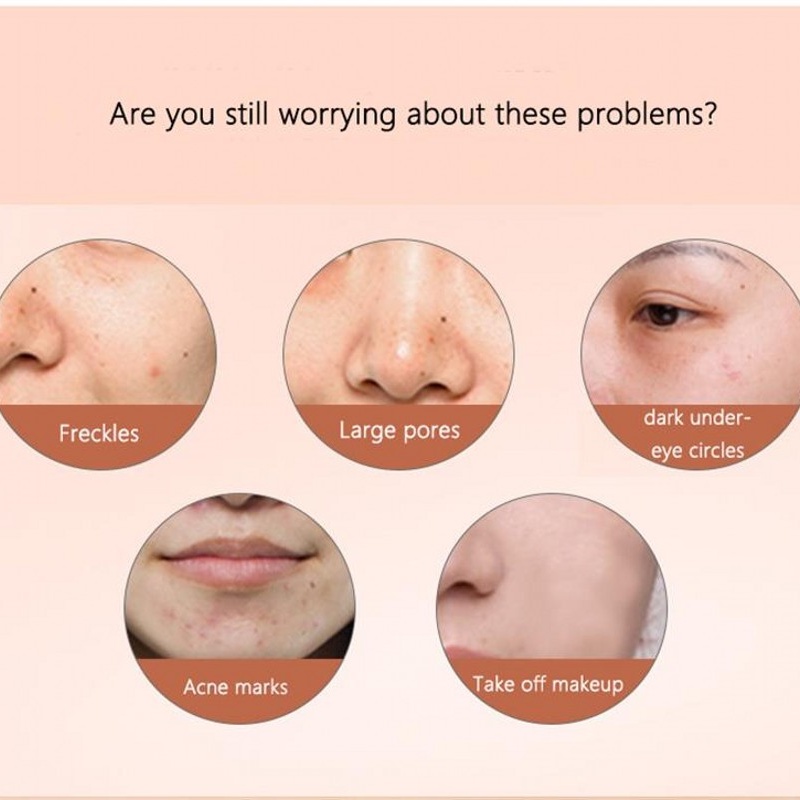 [Hàng mới về] Kem nền che khuyết điểm không dầu che đi quầng thâm hiệu quả lâu trôi tiện lợi