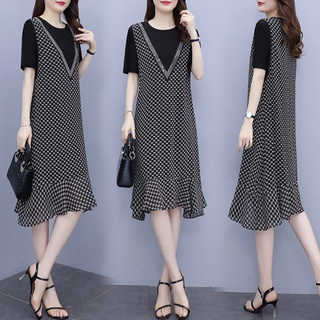 Đầm Chiffon Plus Size Đính Đá Thời Trang Dành Cho Nữ