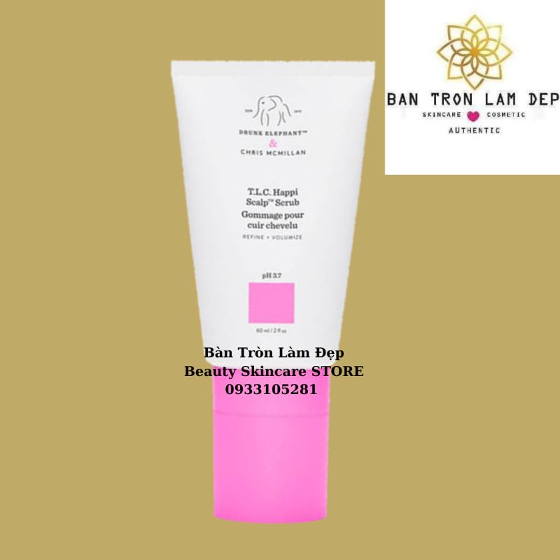Tẩy tế bào chết cho da đầu Drunk Elephant TLC Happi Scalp Scrub 60ml