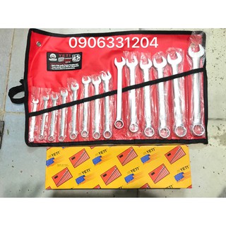 Bộ Cờ Lê Vòng Miệng Yeti 14 món số từ 10 - 32