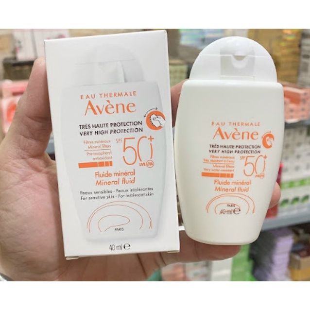 Kem Chống Nắng Avène Mineral Fluid Very High Protection SPF 50+