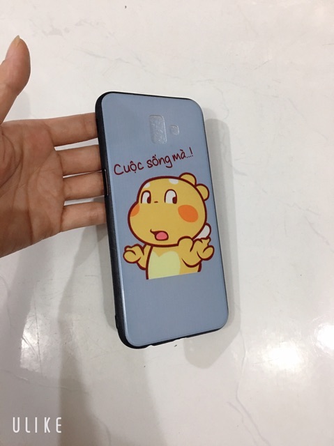 Ốp lưng sam sung J6+,J6 Plus (Cuộc sống mà)